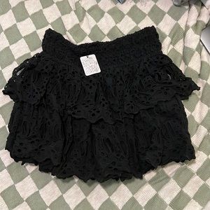 Free People Eyelet Skirt